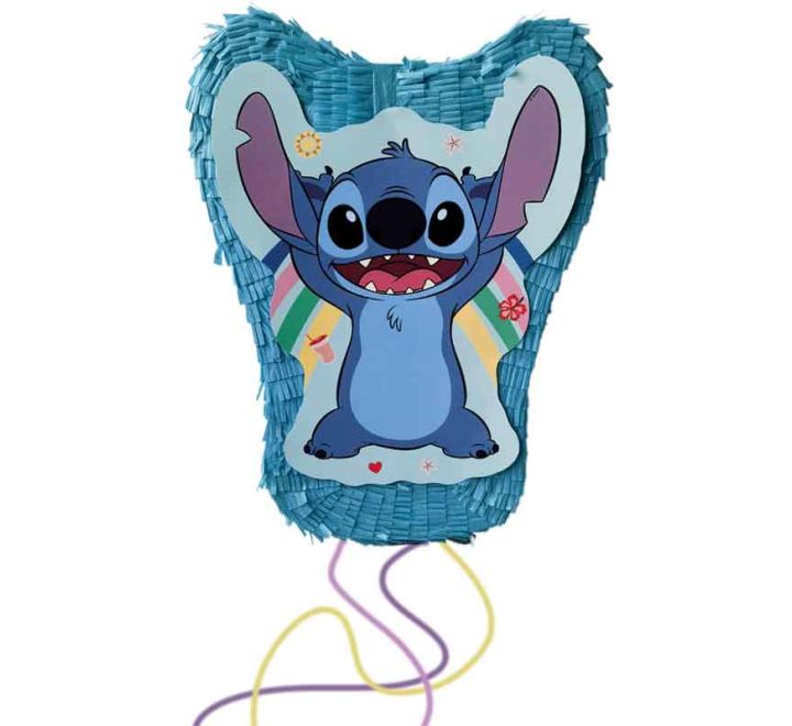 3d stitch and angel paper pinata lilo and stitch party decoration