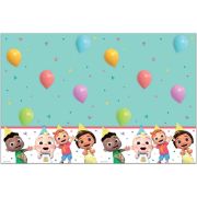 CoComelon Birthday plastic tablecover for children's themed birthday party table
