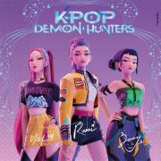 Pack of 20 K-Pop Demon Hunters 33cm 2-ply paper napkins with colourful character designs