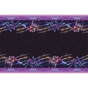 K-Pop Demon Hunters plastic tablecover measuring 1.8m x 1.2m with colourful themed design