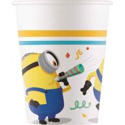 8 pack 200ml Minions The Rise of Gru paper cups for children's birthday party