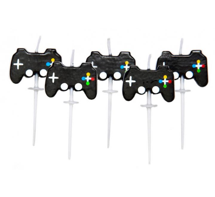 Gaming Party Pick Candles product photo