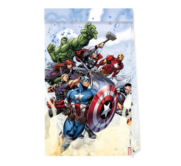 avengers infinity stones paper party bags marvel superhero favors
