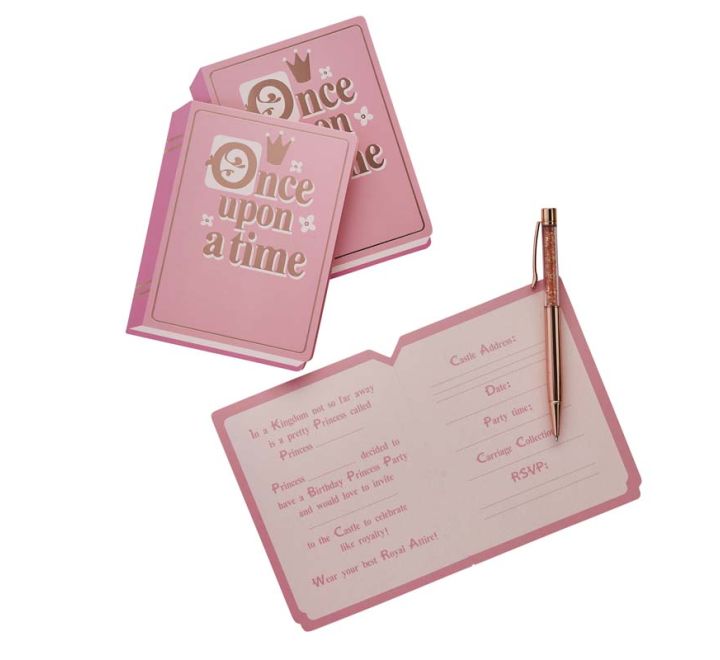 Once Upon a Time Book Invitations product photo