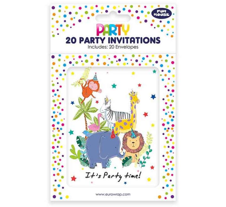 Jungle Party Invitations product photo