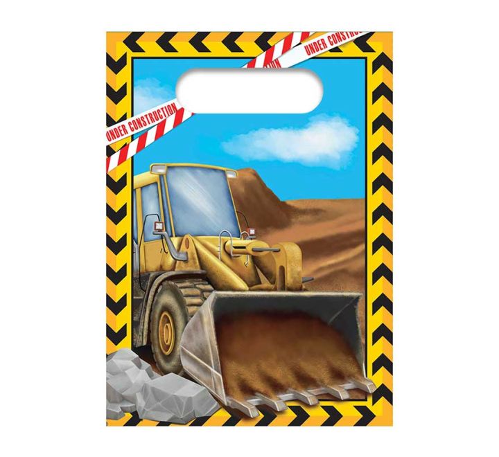 Construction Paper Party Bags product photo