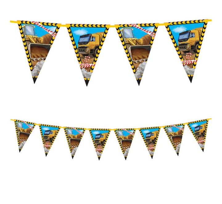 Construction Paper Triangle Flag Banner product photo