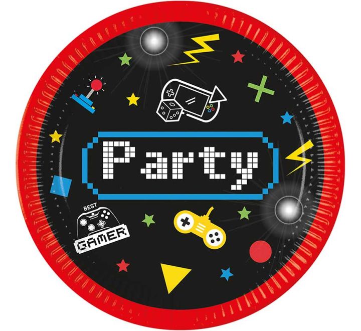 Gaming Party Paper Plates product photo