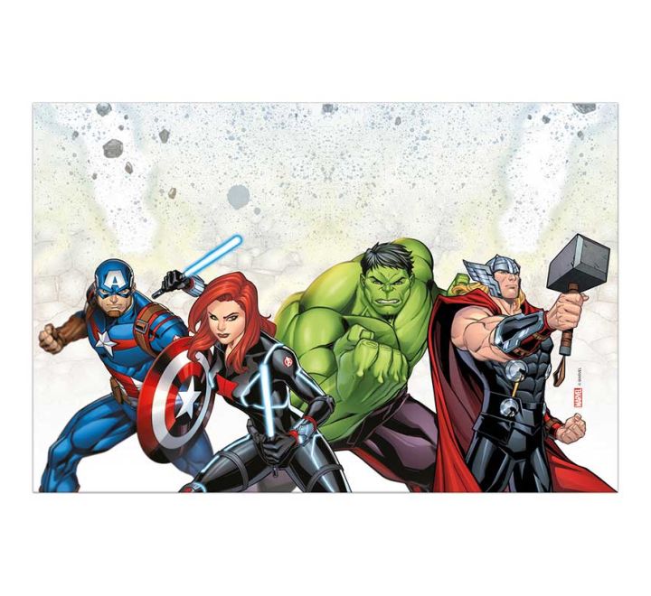 avengers infinity stones paper tablecover party decoration
