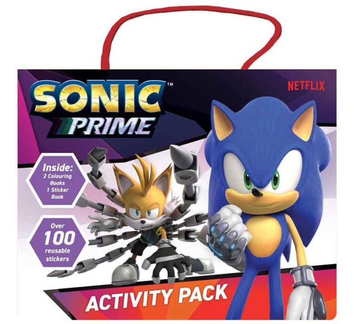 sonic prime activity pack kids party entertainment