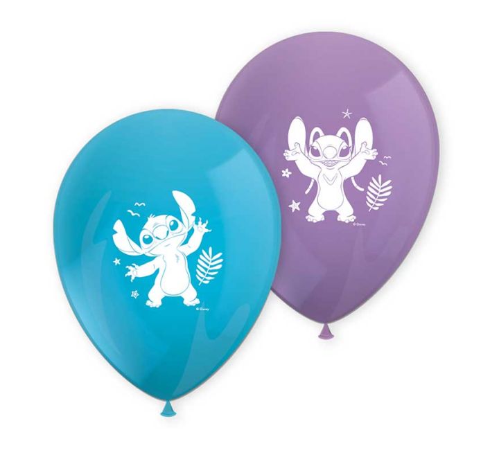 8 pack stitch printed balloons party decoration