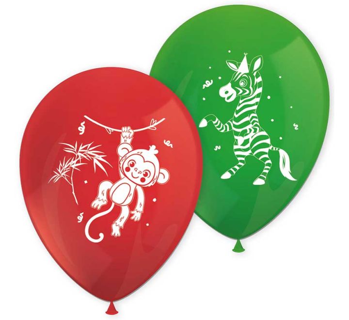 Jungle Animals Latex Balloons product photo