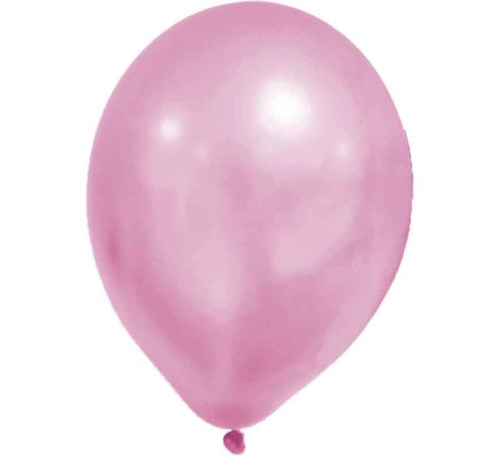 My Little Princess Metallic Pastel Pink Balloons product photo