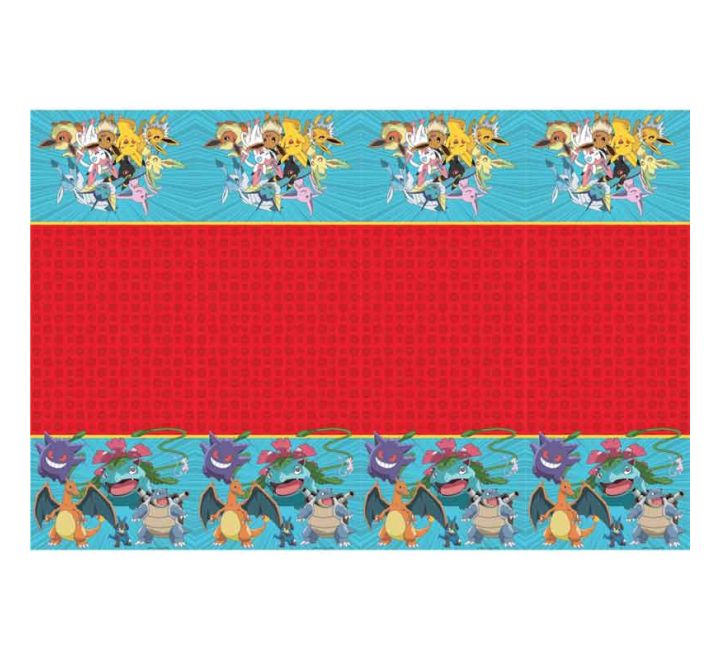 pokemon plastic tablecover party decoration