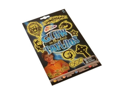 Grafix Glow In The Dark Boys Tattoos