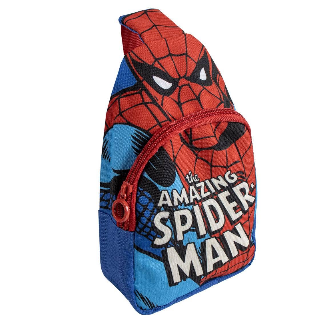 Spider-Man sling bag, Spider-Man crossbody bag, Marvel kids backpack, superhero bag, boys Spider-Man bag, children’s shoulder bag, Marvel accessories, toddler Spider-Man backpack, kids travel bag, Spider-Man gift
