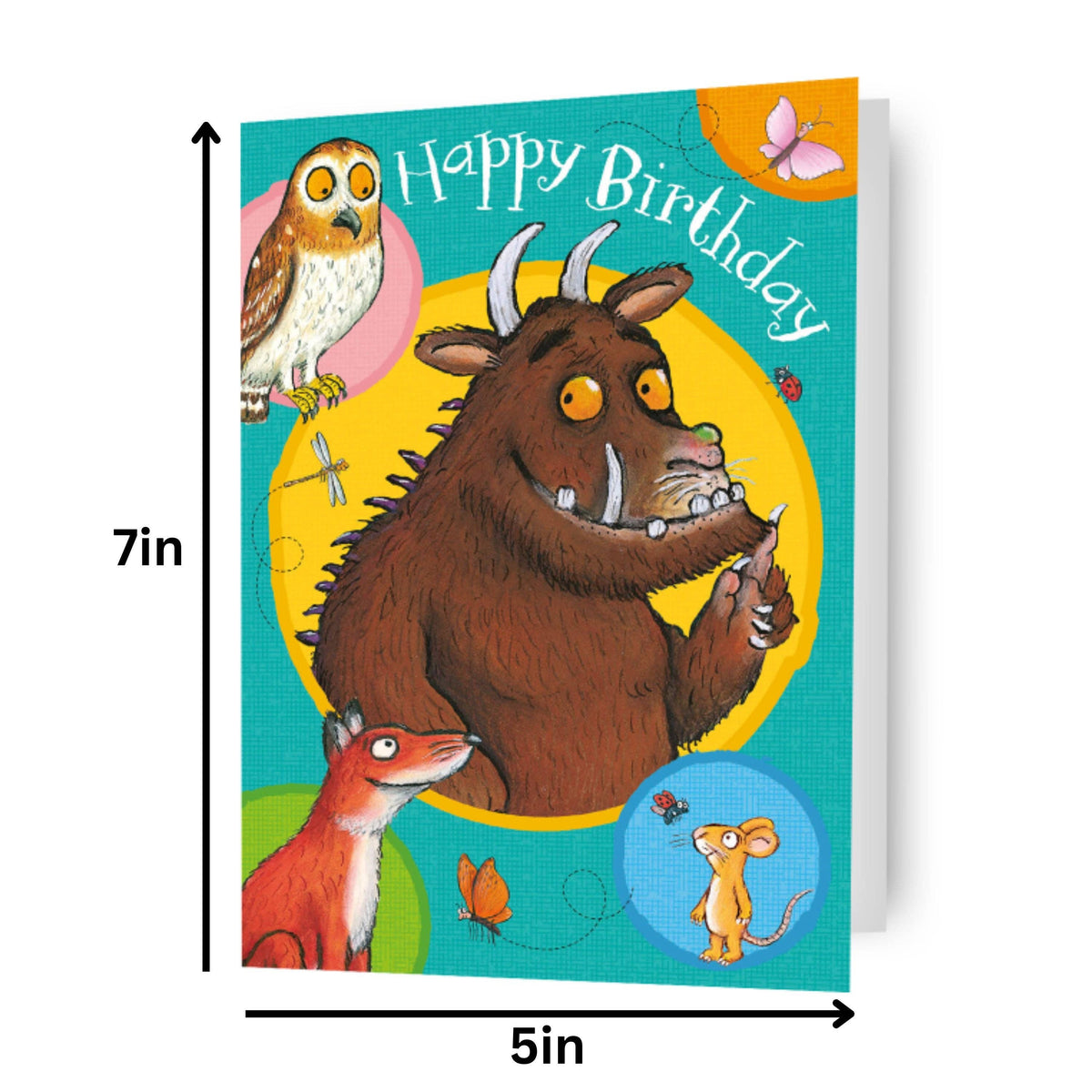 The Gruffalo “Happy Birthday” Greeting Card – Official Children’s Birthday Card