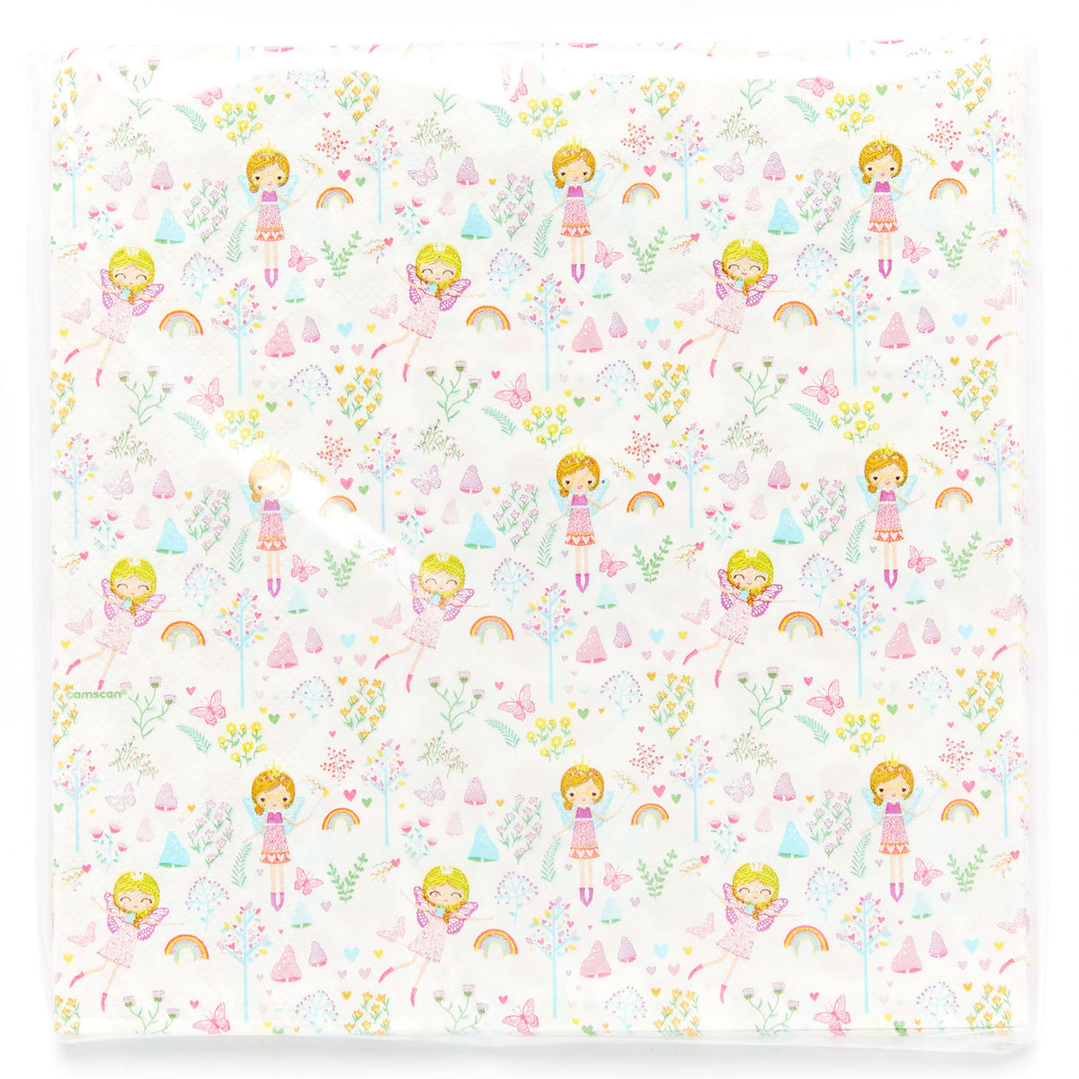 Fairy Princess luncheon napkins 33cm pack of 16
