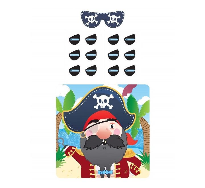 Stick the Eye Patch On the Pirate Game product photo