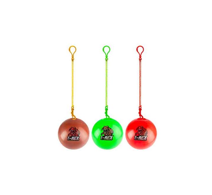 Pvc Dinosaur Ball with Keychain product photo