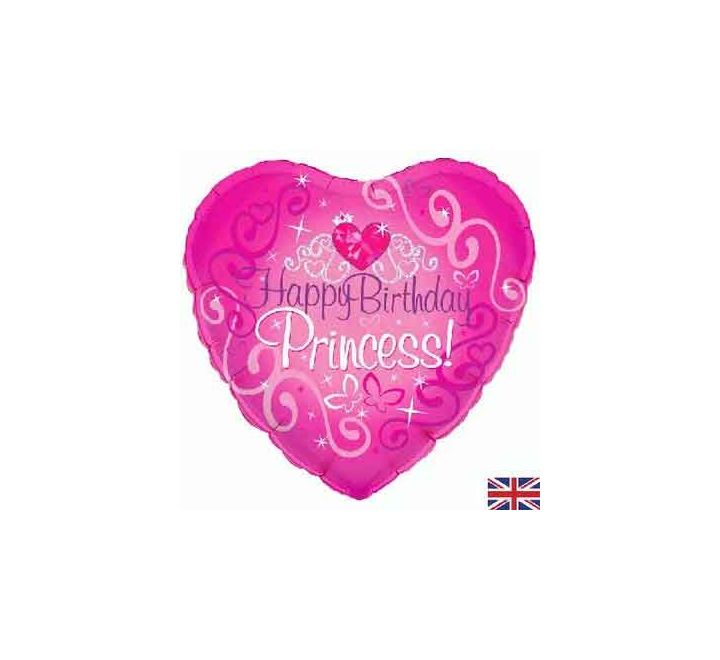 Happy B Day Princess Foil product photo