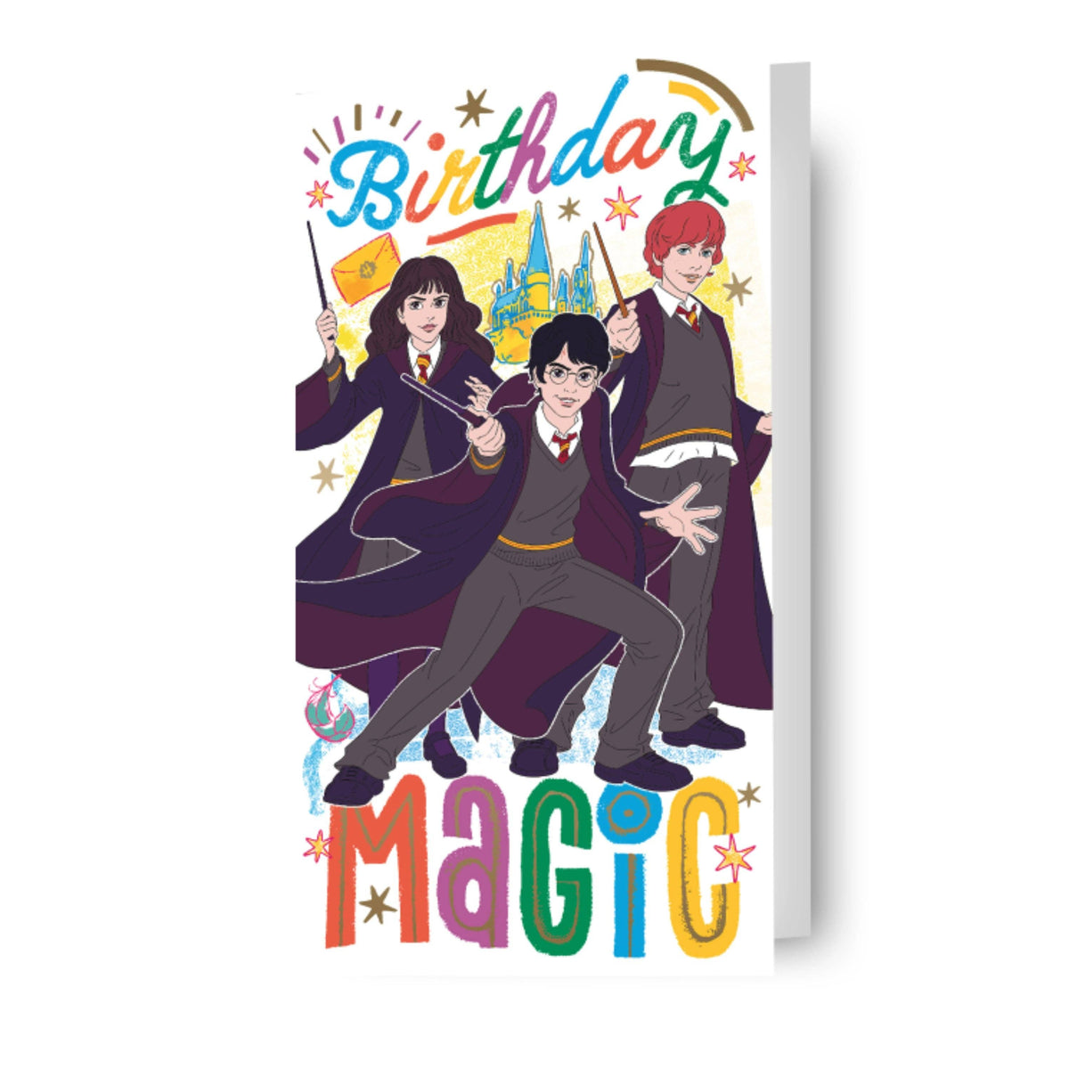 Harry Potter “Birthday Magic” Card – Official Wizarding World Design