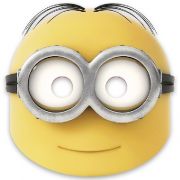 6 pack Lovely Minions party masks with colourful Minions character designs