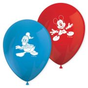 8pk Mickey Mouse Rock The House latex balloons for Disney birthday party