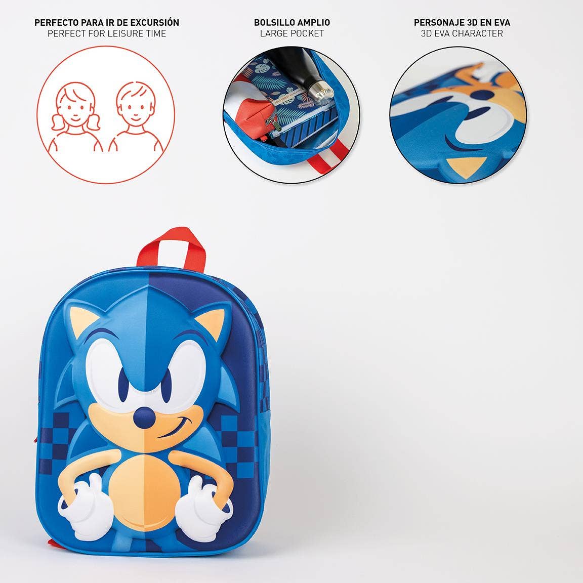 Sonic 3D Supreme Collection Backpack
