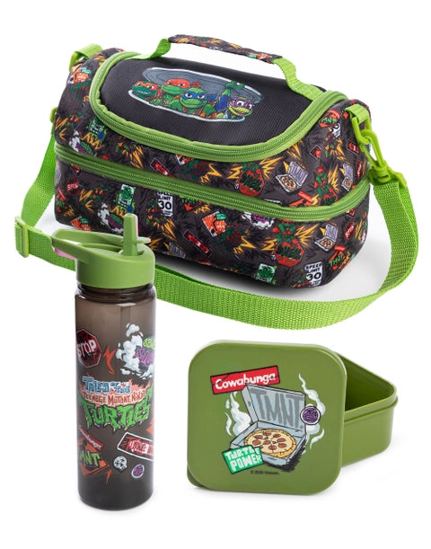 Teenage Mutant Ninja Turtles lunch bag bottle and food container set
