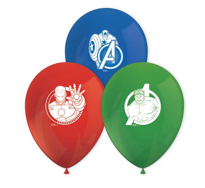 8 pack avengers infinity stones balloons party decorations