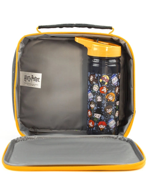 Harry Potter Hogwarts lunch bag with matching water bottle