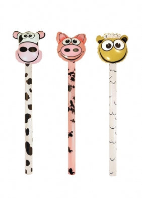 Inflatable Farm Animal Sticks