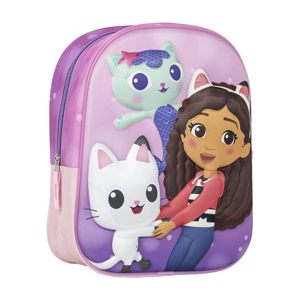 Gabby’s Dollhouse backpack, Gabby’s Dollhouse school bag, Gabby’s Dollhouse children’s backpack, girls cartoon backpack, kids rucksack for school, toddler backpack, nursery bag, preschool backpack, Gabby backpack, cute cat backpack, kids pink backpack