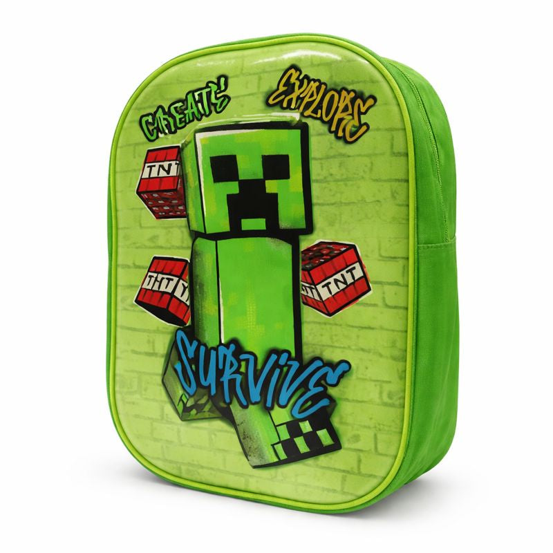 Official Minecraft 3D Backpack