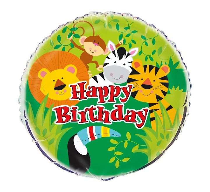 Animal Jungle Foil Balloon product photo
