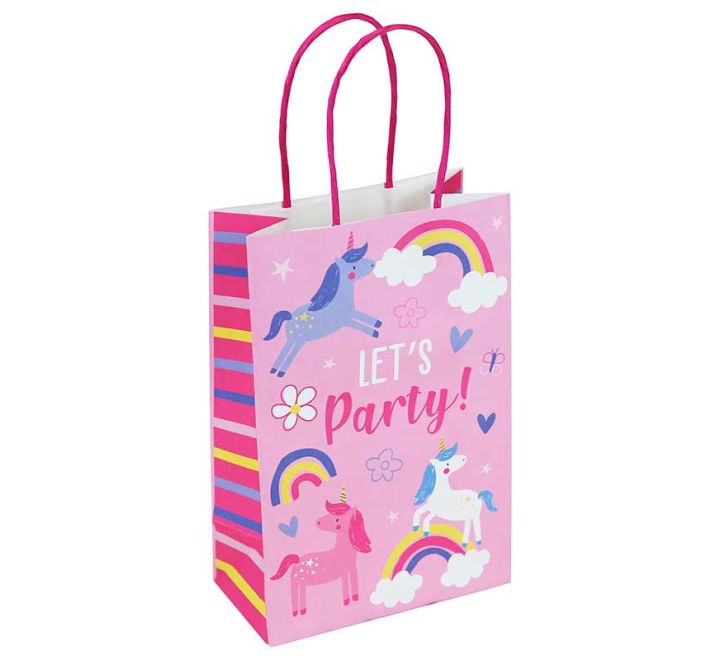 Unicorn party bags pack of 6