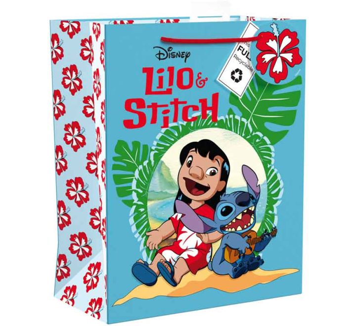 disney stitch large gift bag kids party supplies
