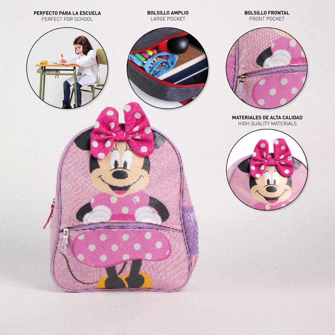 Minnie Mouse Luxury Collection Minnie Bow Backpack