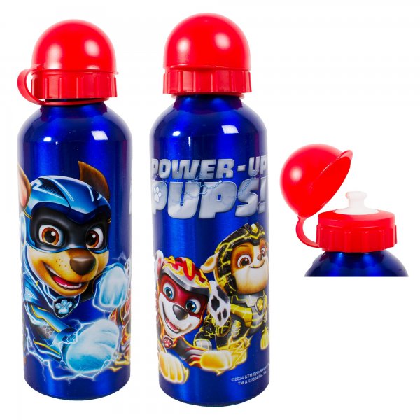 PAW Patrol Power Pups reusable drinks bottle with flip-top lid