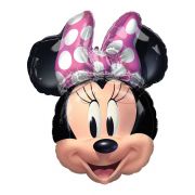 21in Minnie Mouse Forever SuperShape foil balloon for Disney birthday party