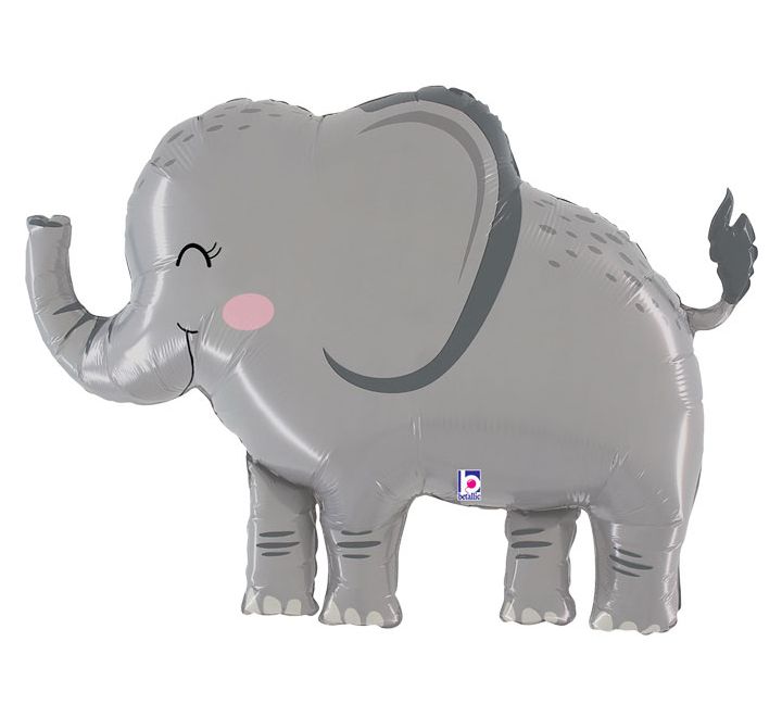 Jungle Elephant Foil Balloon product photo