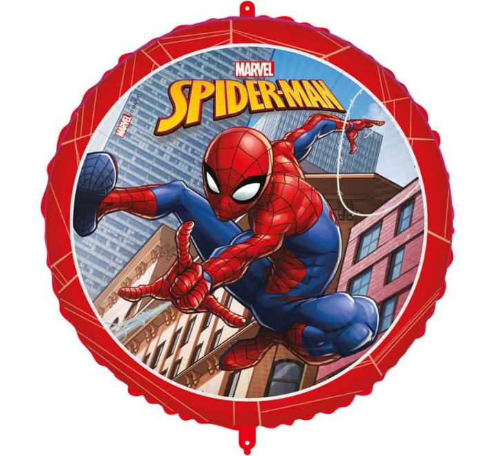 18in spider man crime fighter foil balloon superhero party decoration