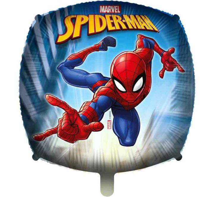 18 inch spider man square foil balloon superhero party decoration
