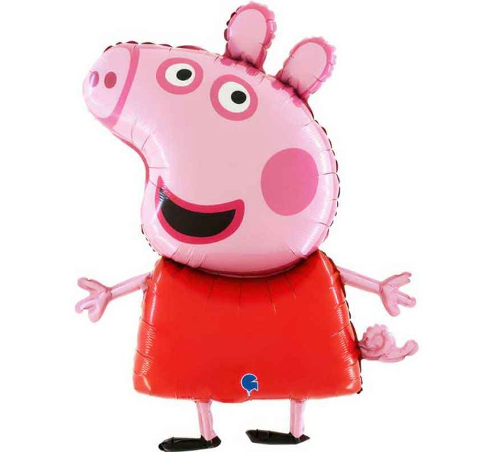 41 inch peppa pig foil balloon party decoration