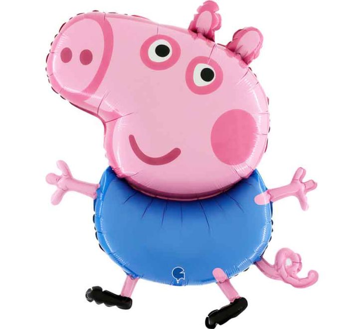 37 inch george and peppa pig foil balloon party decoration