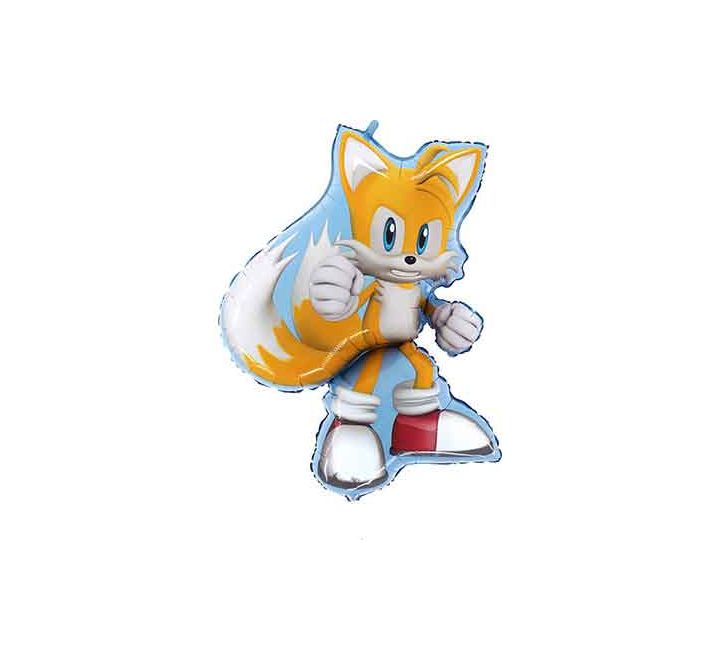 26 inch sonic the hedgehog foil balloon party decoration
