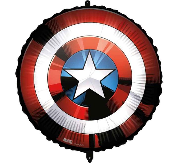 18 inch avengers shield foil balloon superhero party decoration