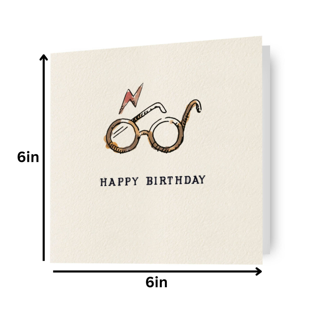 Harry Potter “Happy Birthday” Card – Official Wizarding World Design