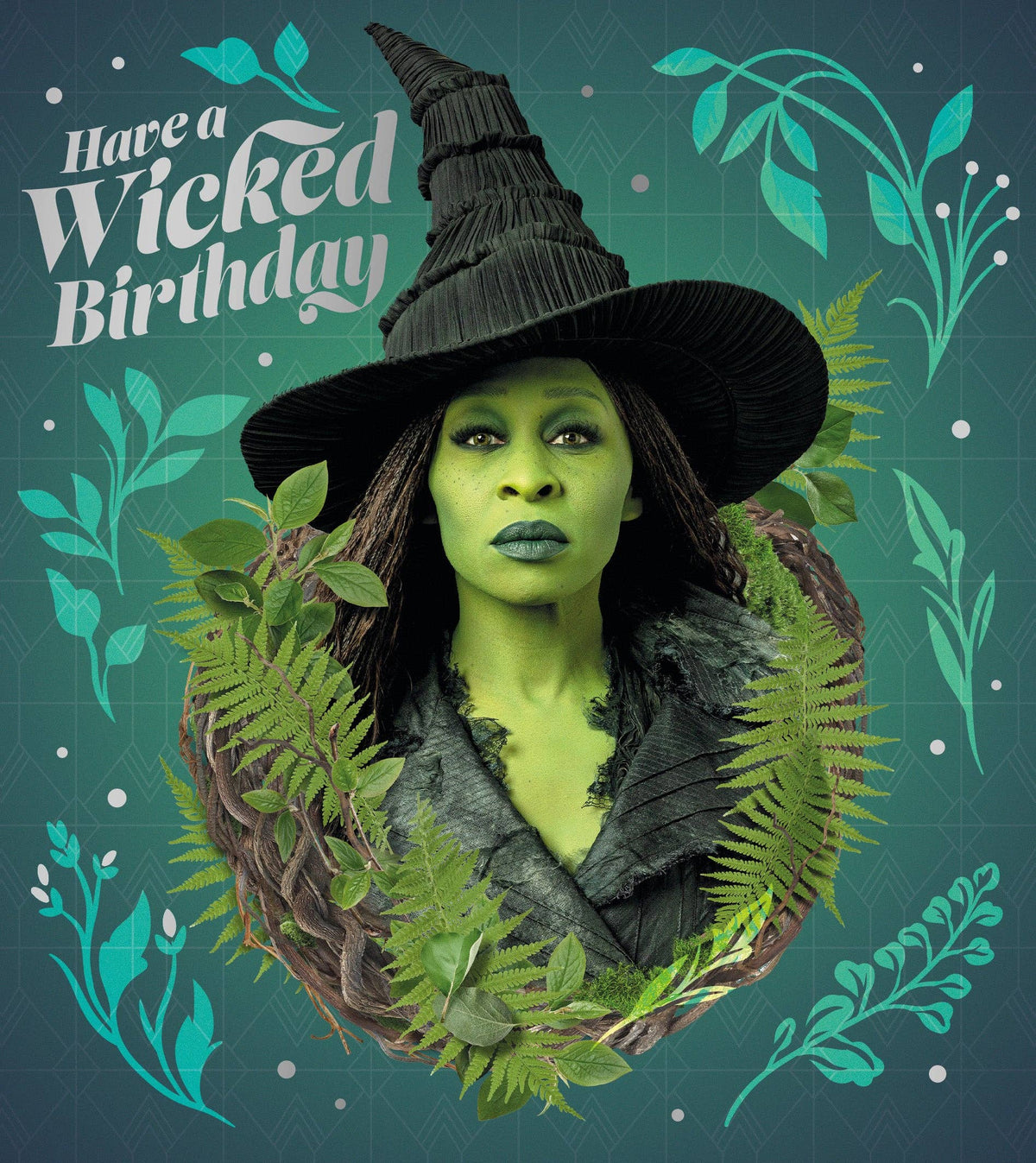 Have a Wicked Birthday” Card – Enchanting Witch Design